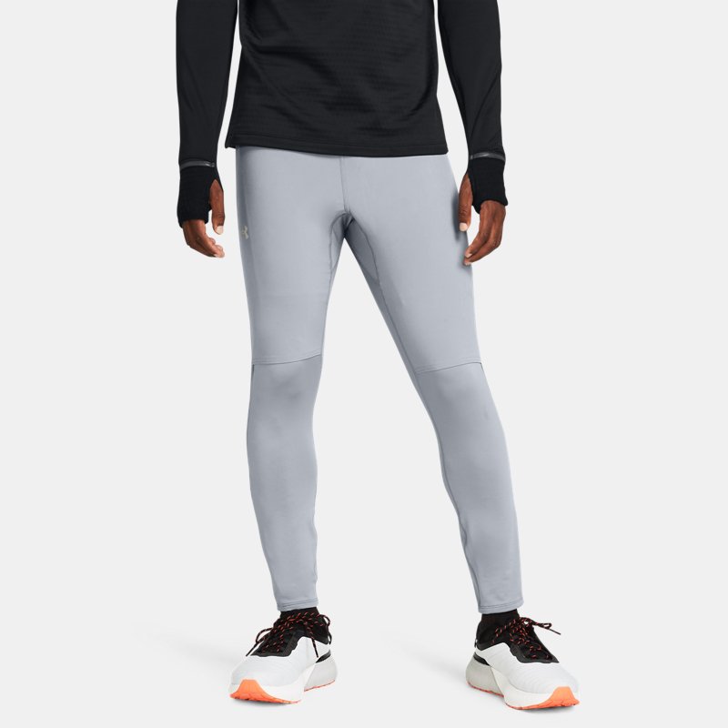Herentights Under Armour QUnder Armourlifier Elite Cold Staal / Team Royal / Reflecterend M